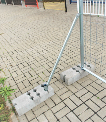 Укосина временного ограждения цинк GL, шт