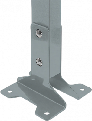 Комплект из 2-х оснований для столба цинк GL (2шт)