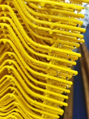 3D Панель 3,5 мм 2,03х2,5м RAL 1021 (желтый) цинк