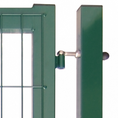 Ворота распашные Medium Lock 1,73х3,5 RAL 6005 Ворота распашные Medium Lock 1,73х3,5 RAL 6005
