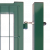 Ворота распашные Medium Lock 1,73х3,5 RAL 6005 Ворота распашные Medium Lock 1,73х3,5 RAL 6005