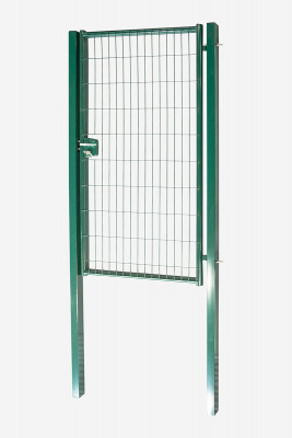 Калитка для забора Profi Lock 1,53х1,0 м RAL 6005 (зеленый) с замком